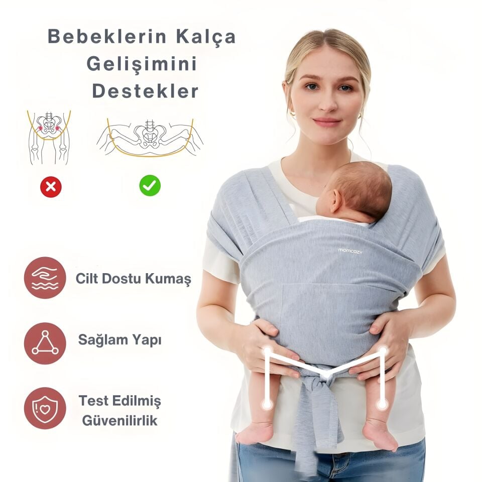 Momcozy Bebek Taşıma Örtüsü ( Sling )