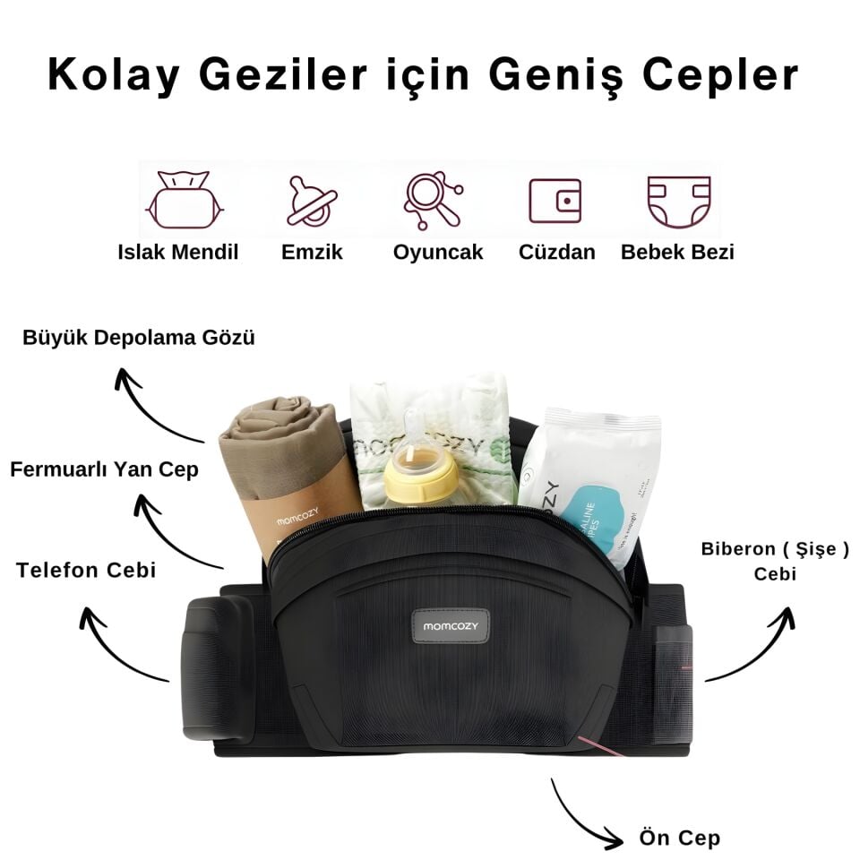 Momcozy Bebek Taşıma Minderi