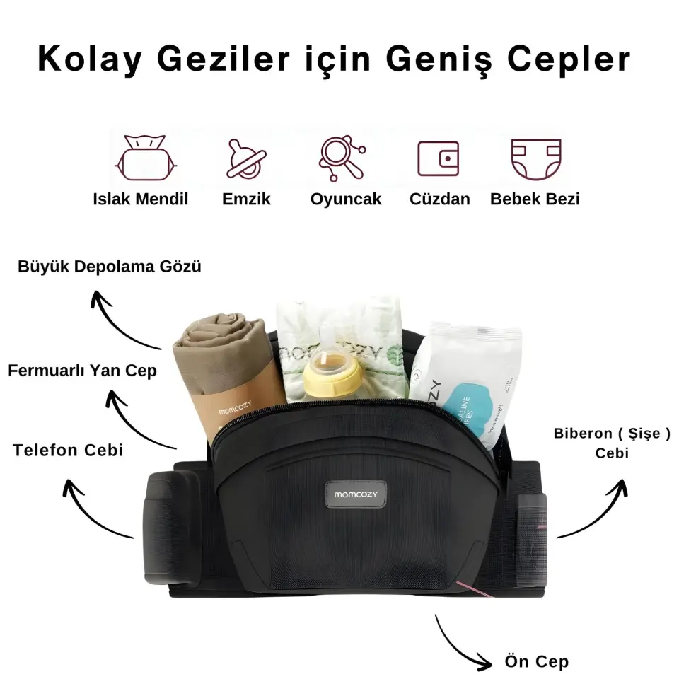Momcozy Bebek Taşıma Minderi