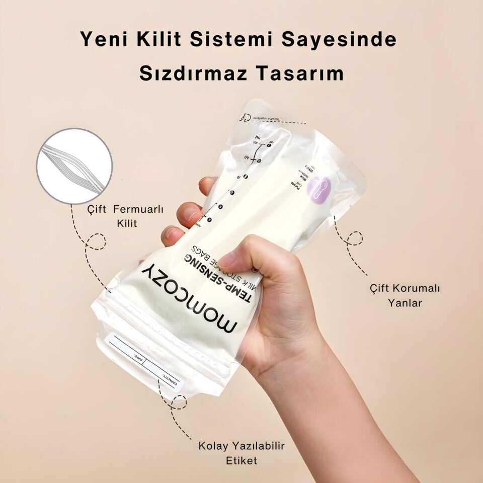 Momcozy Süt Saklama Poşeti ( 50 Adet )