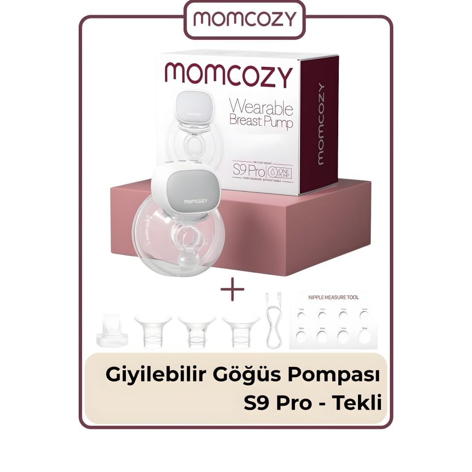 Momcozy S9 Pro Kablosuz Göğüs Pompası ( Tekli )