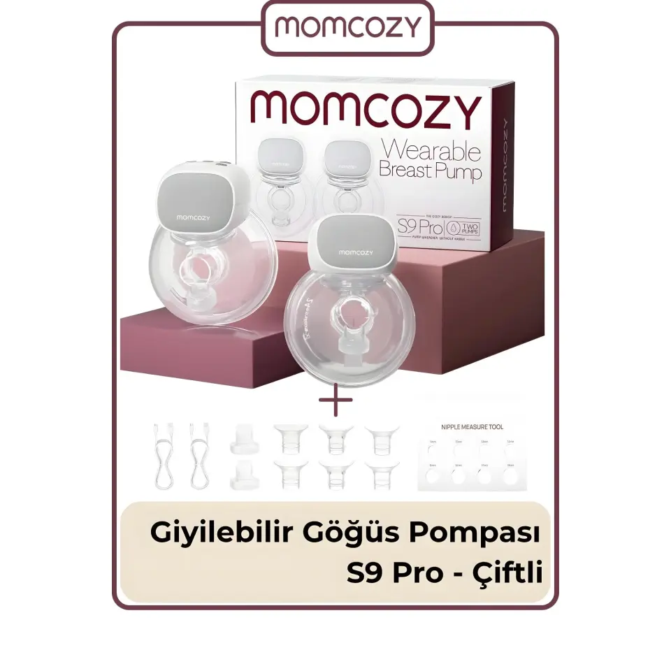 Momcozy S9 Pro Kablosuz Göğüs Pompası ( Çiftli )