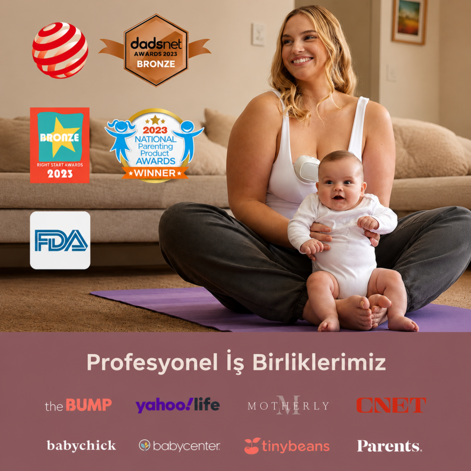Momcozy S9 Pro Kablosuz Göğüs Pompası ( Çiftli )