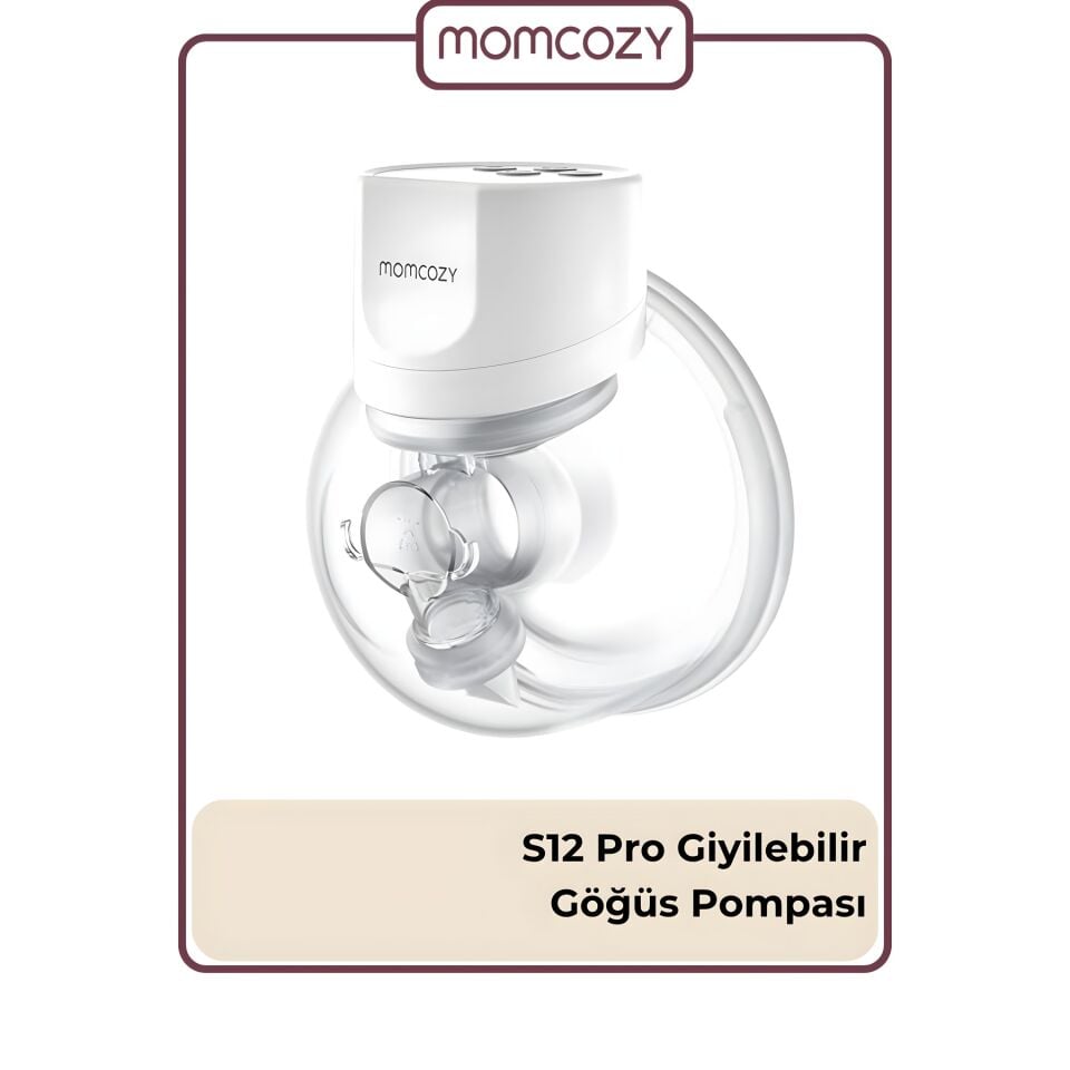 Momcozy S12 Pro Kablosuz Göğüs Pompası ( Tekli )