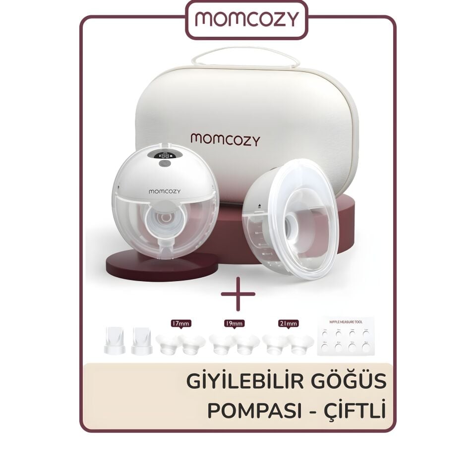 Momcozy M5 Kablosuz Göğüs Pompası (Çiftli)
