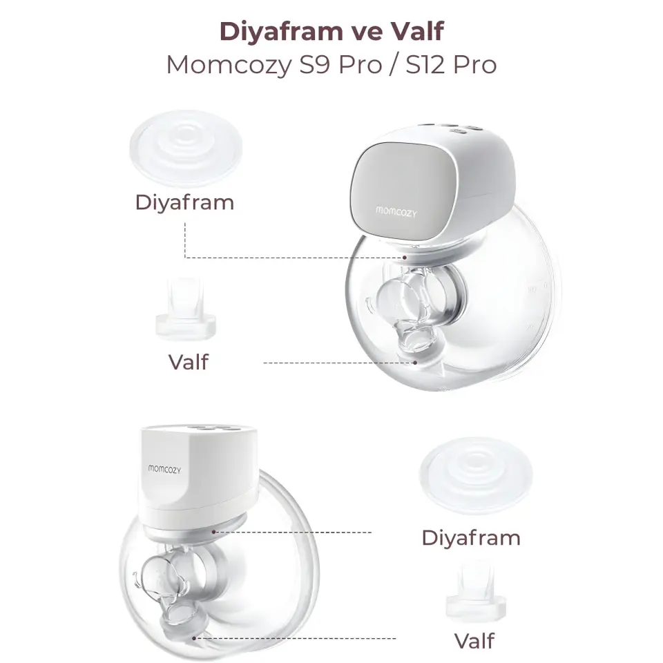 Momcozy Diyafram ve Valf ( S9 Pro ve S12 Pro )