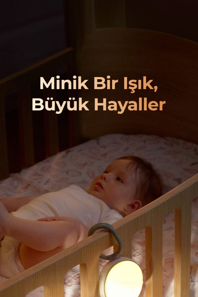 Momcozy Taşınabilir Beyaz Gürültü Makinesi-Bebek Uyku Sesleri, 20 Ses