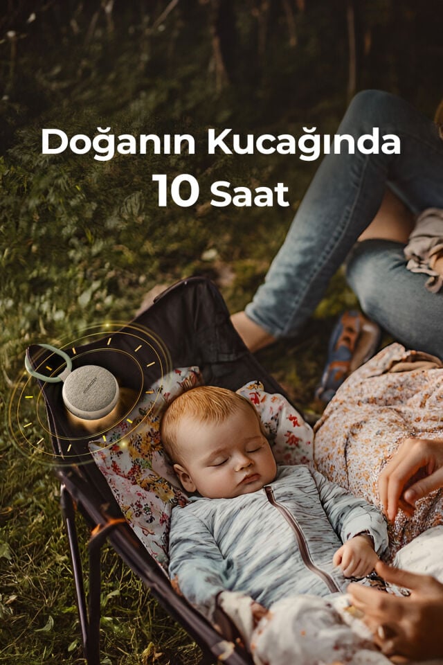 Momcozy Taşınabilir Beyaz Gürültü Makinesi-Bebek Uyku Sesleri, 20 Ses