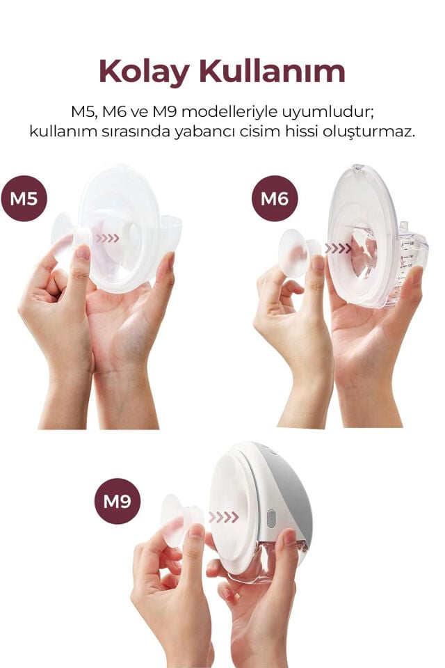 Momcozy 15-17-19-21 mm Flanş Girişi ( M5-M6-M9 )