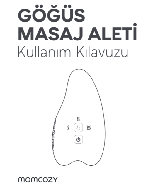 Momcozy Titreşim ve Isıtıcılı Masaj Aleti