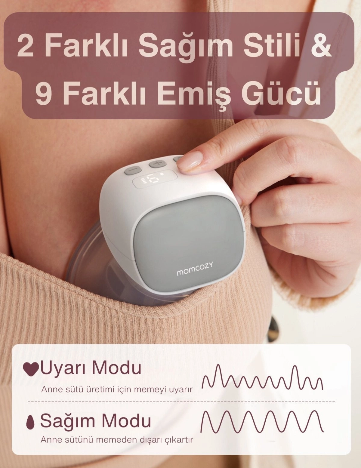 Momcozy%20S9%20Pro%20Kablosuz%20Göğüs%20Pompası%20(%20Tekli%20)