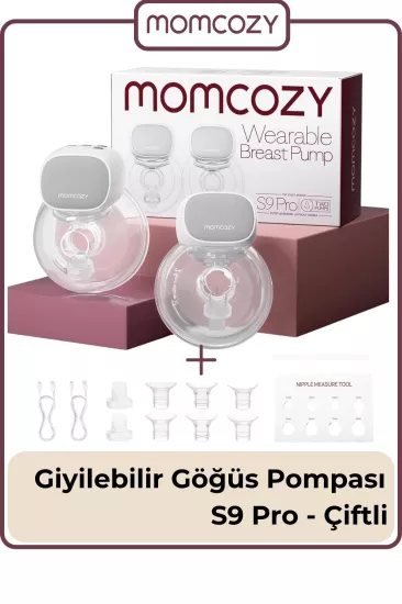 Momcozy S9 Pro Kablosuz Göğüs Pompası Çiftli