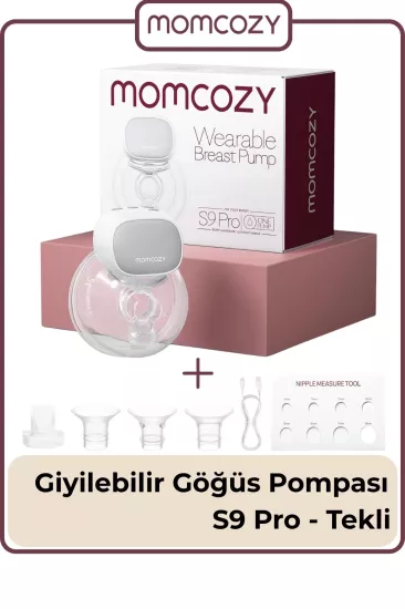 Momcozy S9 Pro Kablosuz Göğüs Pompası Tekli