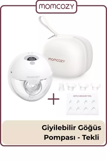 Momcozy M5  Kablosuz Göğüs Pompası Tekli