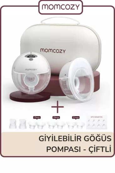 Momcozy M5  Kablosuz Göğüs Pompası Çiftli